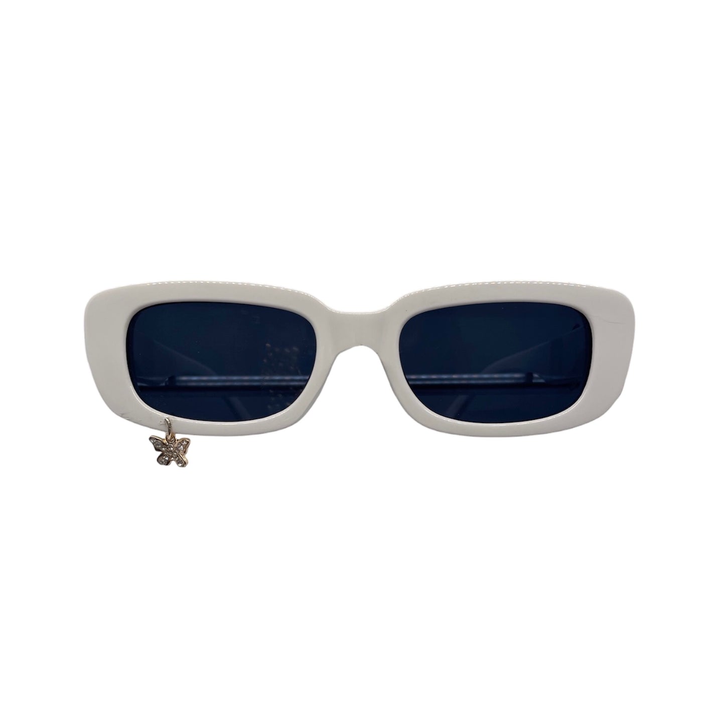 White Butterfly Sunglasses (Non-Polarized)